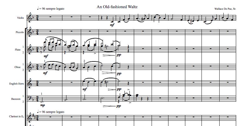 old fashioned waltz